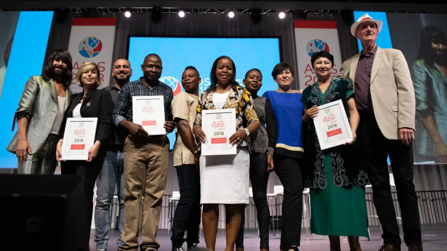Photo courtesy of the International AIDS Society