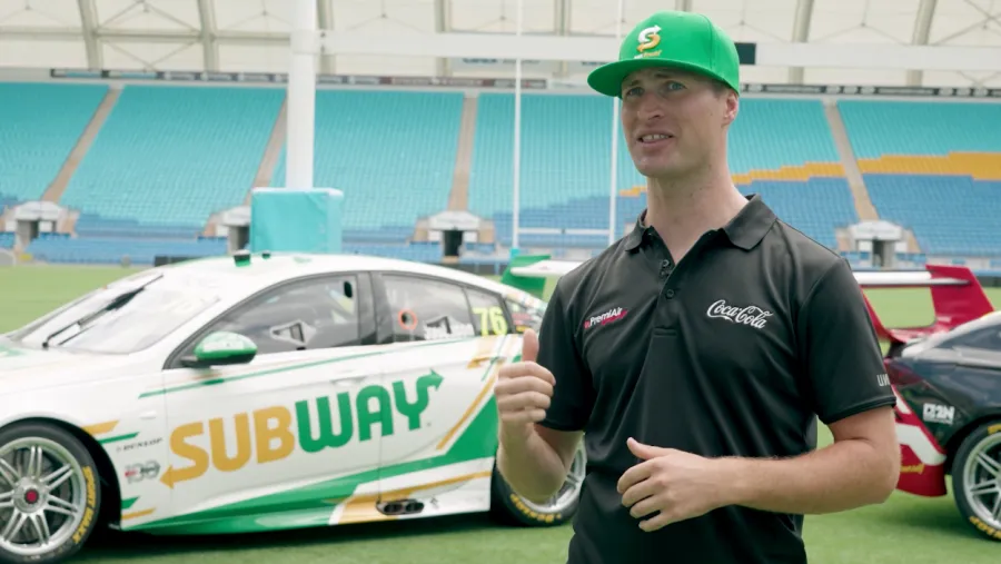 Motor racing driver Garry Jacobson | Grab from supplied video footage