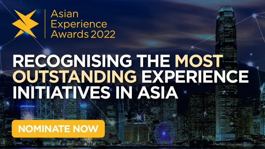 Nominate your successful customer experience initiatives at the Asian Experience Awards 2022