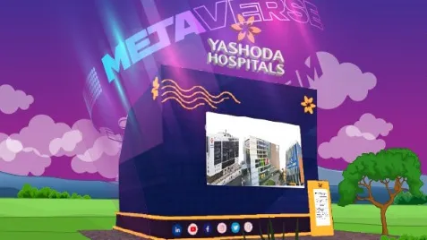 Yashoda Hospital joins metaverse. /Yashoda Hospitals Website