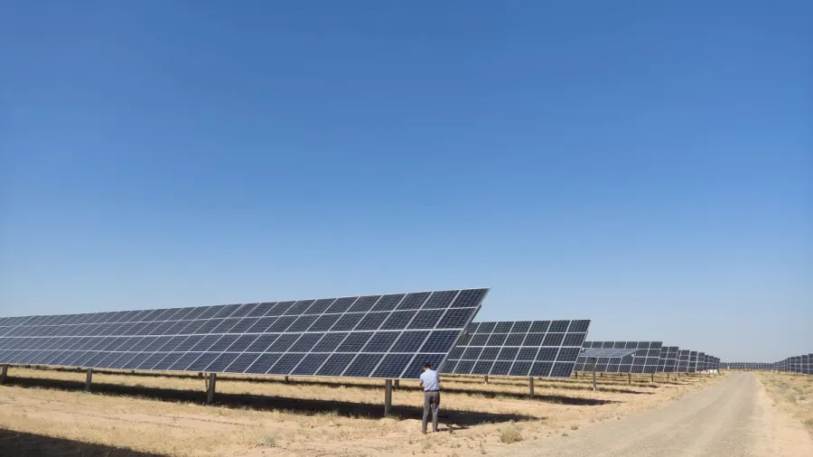 Photo from the Ministry of Energy and National Grid of Uzbekistan's website,
