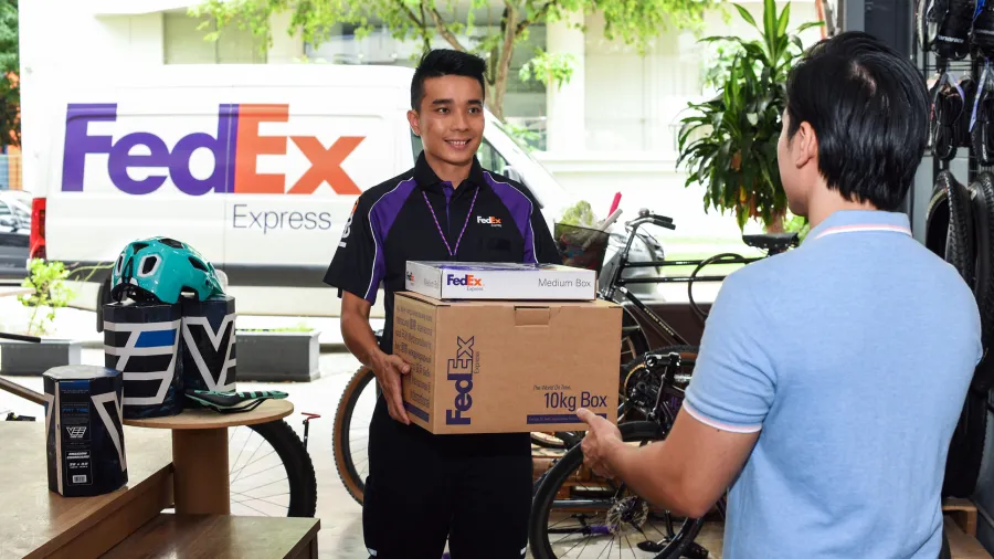 Photo from FedEx's website.