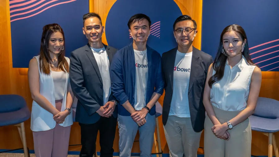 From L to R: Jessica Ng Tony Cheng, Head of Commercial Hong Kong and Macau, Merck Fred Ngan, Co-founder and Co-CEO, Bowtie Jacky Lio, Chief Medical Officer, Bowtie Louisa Mak