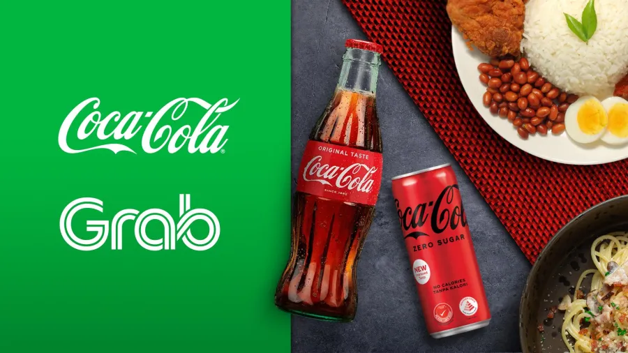 Photo from Grab and Coca-Cola's press release.