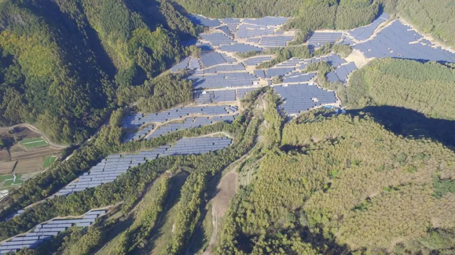 Kawakami 2 Solar Project. Photo from Vena Energy.
