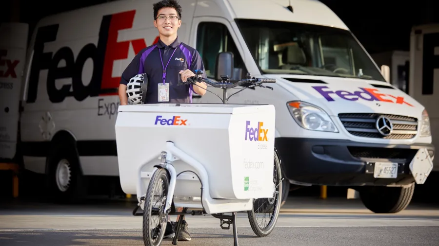 Photo from FedEx.