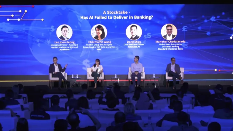 Panel during the Singapore Fintech Festival 2022 (Photo via the Elevandi website).