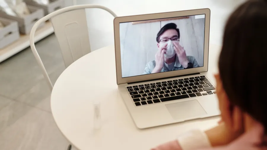 Photo by Edward Jenner: https://www.pexels.com/photo/woman-in-a-video-call-with-a-covid-19-patient-4031710/