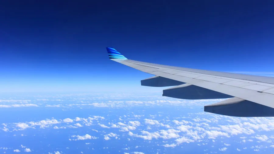 Photo by Pixabay: https://www.pexels.com/photo/gray-plane-wing-62623/