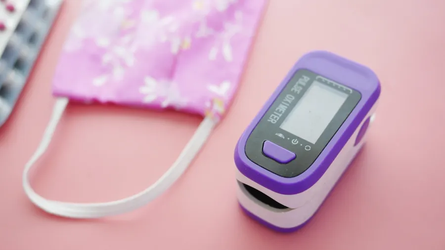Photo by Towfiqu barbhuiya: https://www.pexels.com/photo/close-up-shot-of-a-purple-pulse-oximeter-8655283/