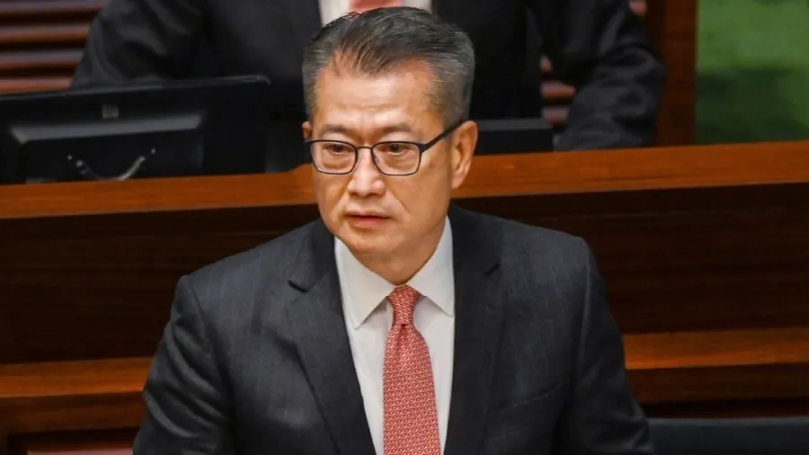 PS Paul Chan (Photo from budget.gov.hk)