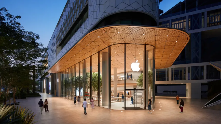 India BKC in Mumbai. Image source: Apple