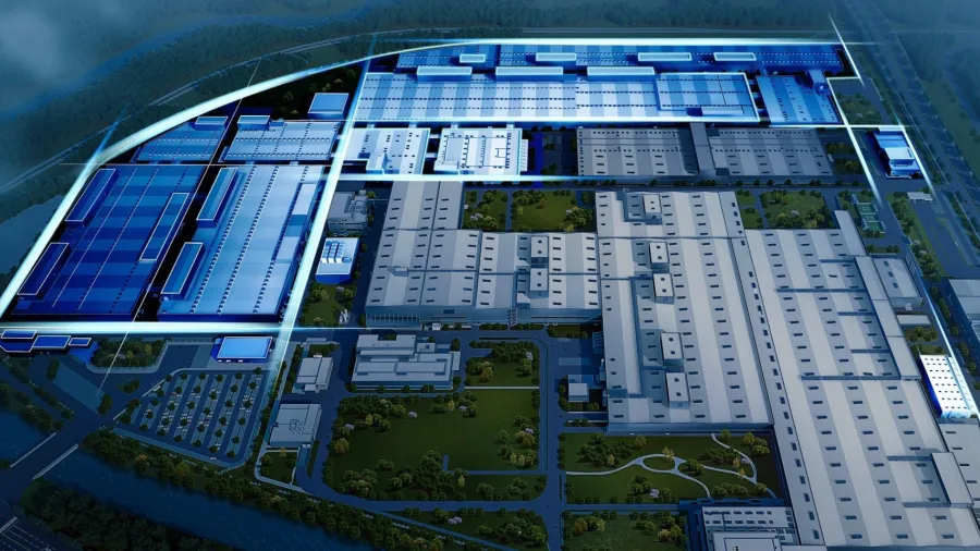 Rendering of the upcoming Shenyang plant. Image source: BMW