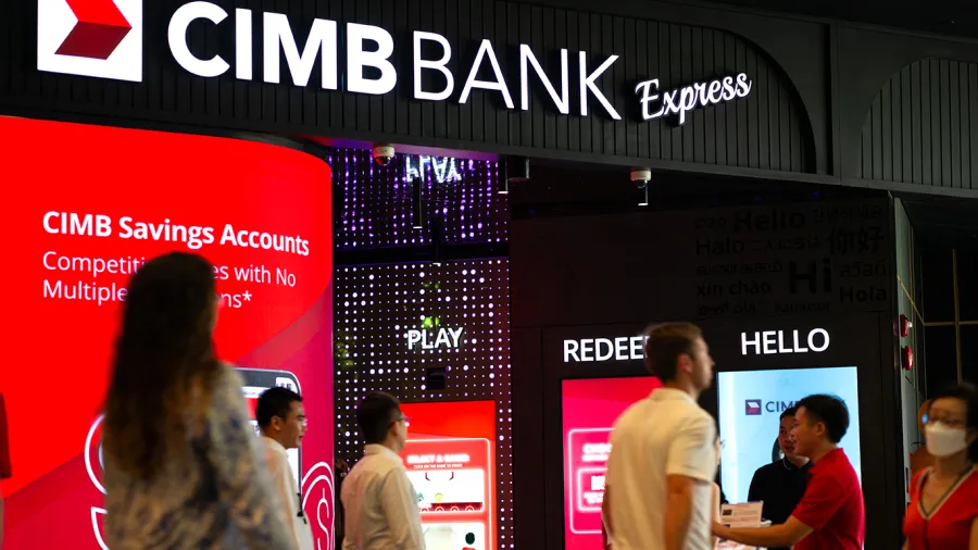 CIMB Bank Express at CIMB Plaza (Photo courtesy of CIMB Singapore).