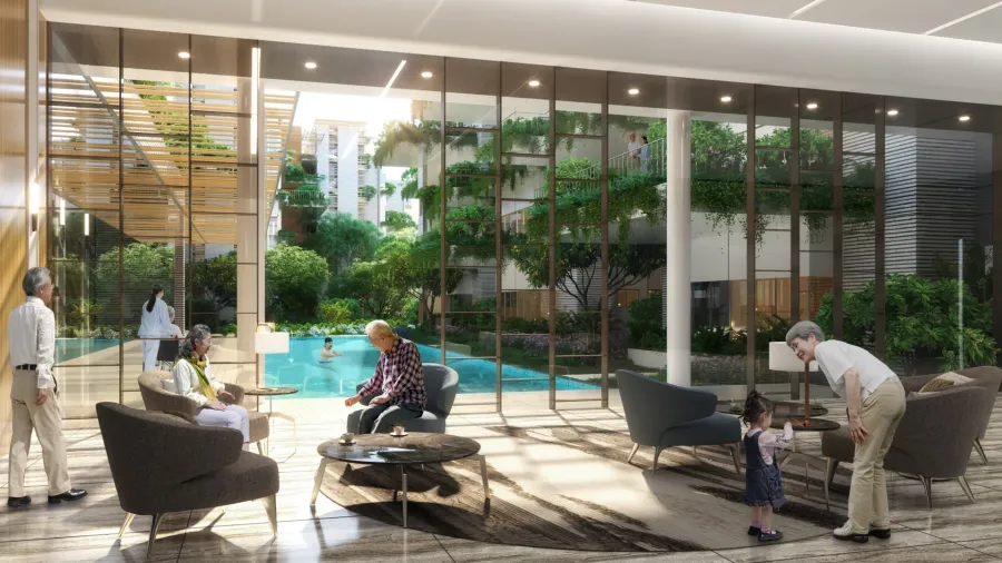 Concept art by Perennial Holdings of the planned assisted living development.