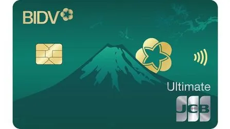 Photo of the BIDV JCB Ultimate Credit Card (Photo by JCB).