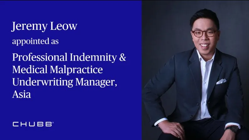 Photo courtesy of Chubb from LinkedIn