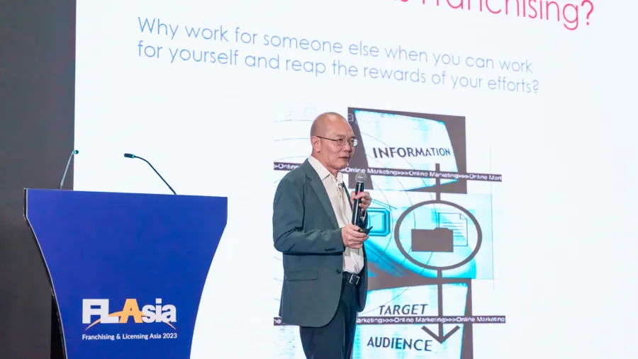 CEO of Asiawide Franchise Consultants Albert Kong (Photo from Constellar)
