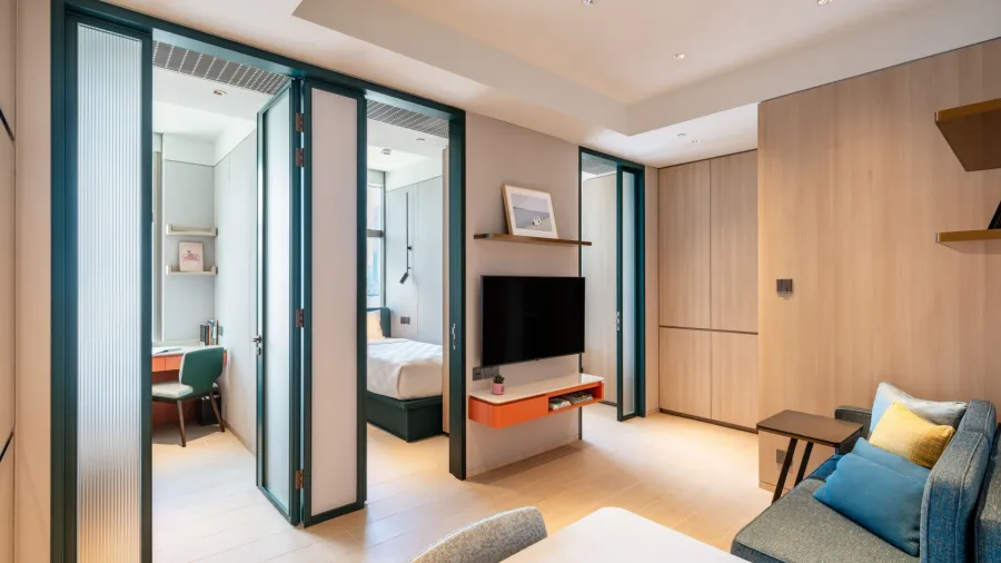  The "trio" unit at TPWK (Photo from Sun Hung Kai Properties)