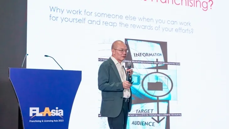 CEO of Asiawide Franchise Consultants Albert Kong /Constellar