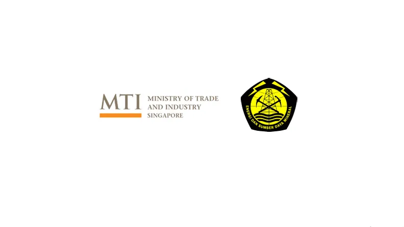 Logos from MTI and Energi Dan Sumber Daya Mineral