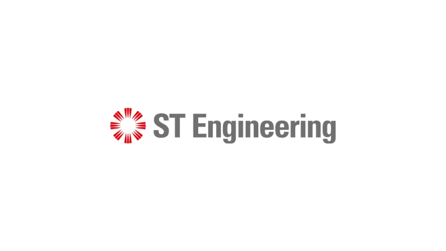 Logo from ST Engineering.
