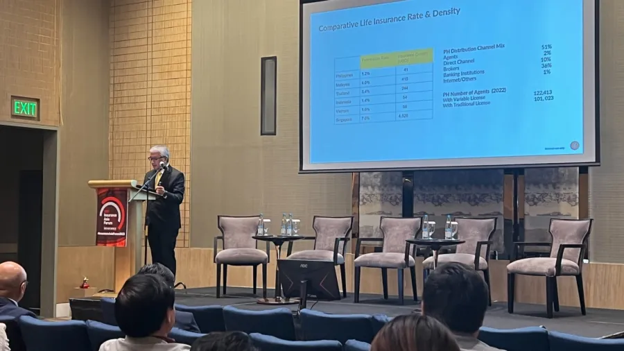 2023 Insurance Asia forum at Shangri-La The Fort Manila on 3 October 2023