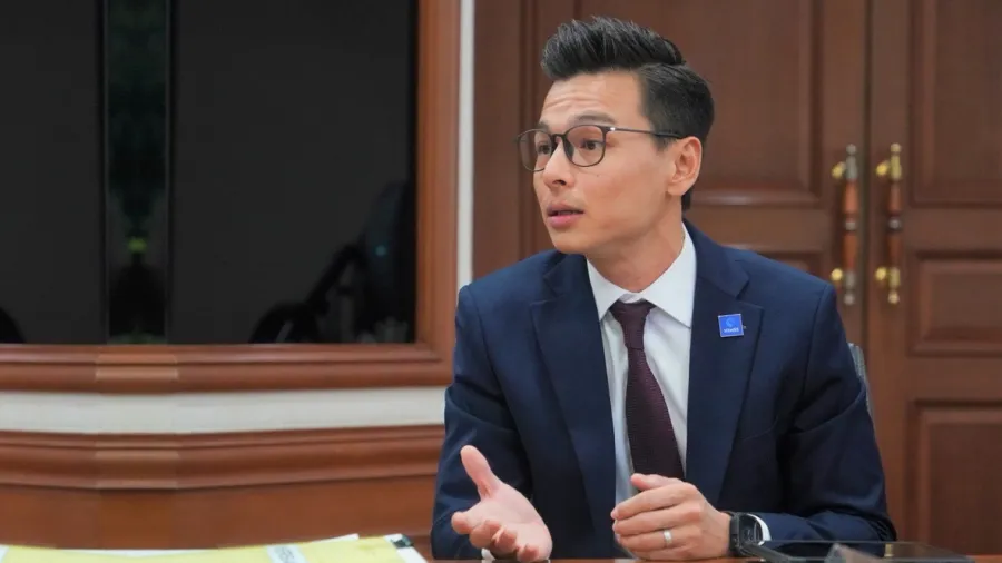 Simon Lin, managing director for Asia-Pacific & vice president of HIMSS
