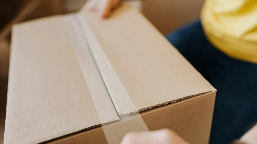 Photo by Karolina Grabowska: https://www.pexels.com/photo/crop-man-sealing-cardboard-box-with-tape-4506249/