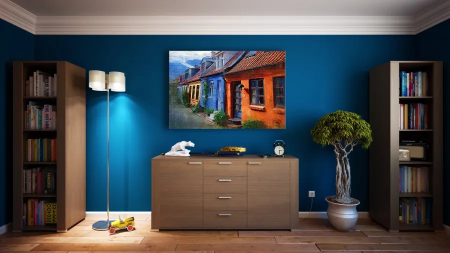 Photo by Pixabay: https://www.pexels.com/photo/apartment-architecture-bookcase-bookshelves-271816/