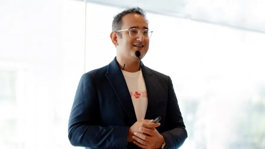 Vaibhav Punj, CEO of Tim Hortons Singapore. /Photo provided.