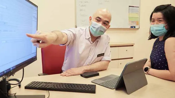 Photo from SGH featuring Associate Professor Hairil Rizal