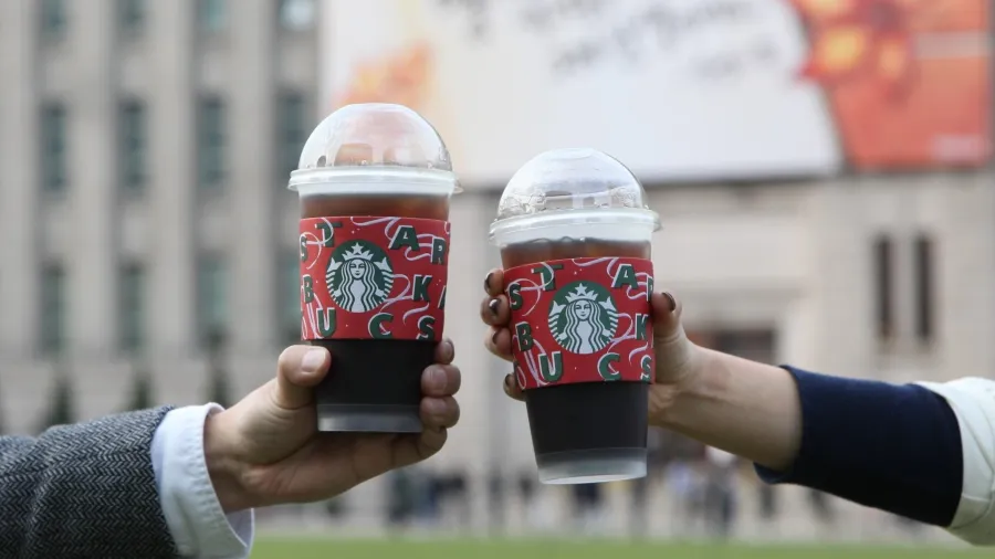 Press photo. /Starbucks