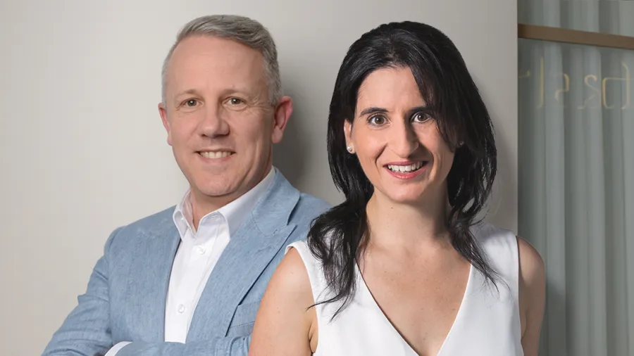 Stephen Anders, CEO of Sushi Sushi and Therese Frangie, CEO of Mad Mex.