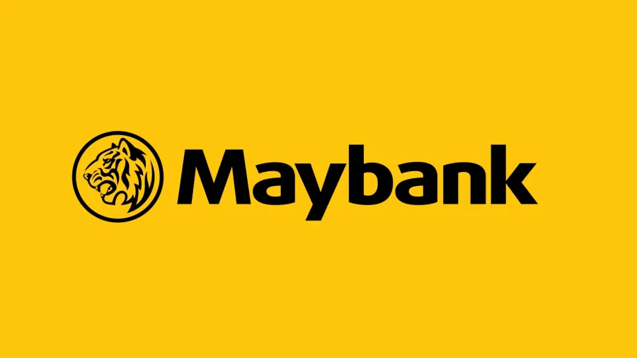 Maybank logo.
