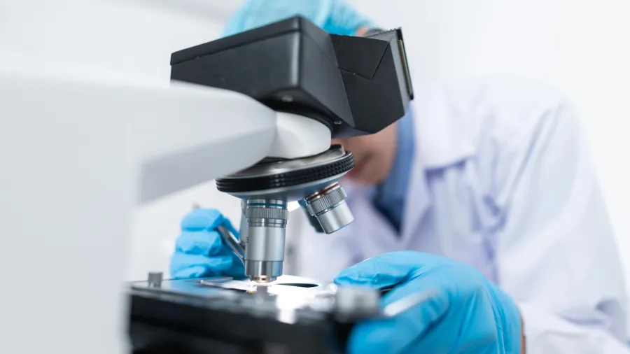 Photo by Chokniti Khongchum: https://www.pexels.com/photo/scientist-using-microscope-3938022/