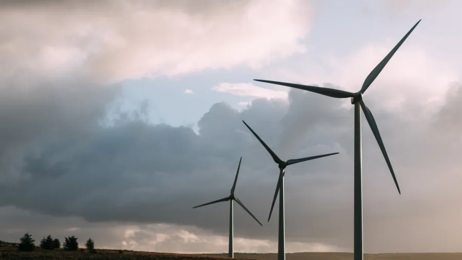 Photo by Sam Forson: https://www.pexels.com/photo/three-gray-wind-turbine-243138/