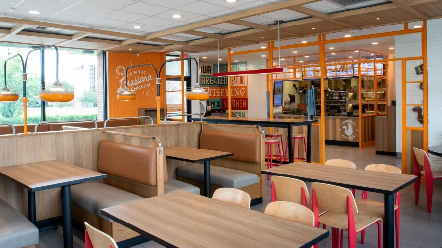 Press photo. /Popeyes.