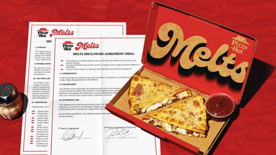 Press photo. /Pizza Hut