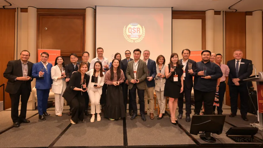 Award winners at the QSR Media Asia Tabsquare Awards 2024.