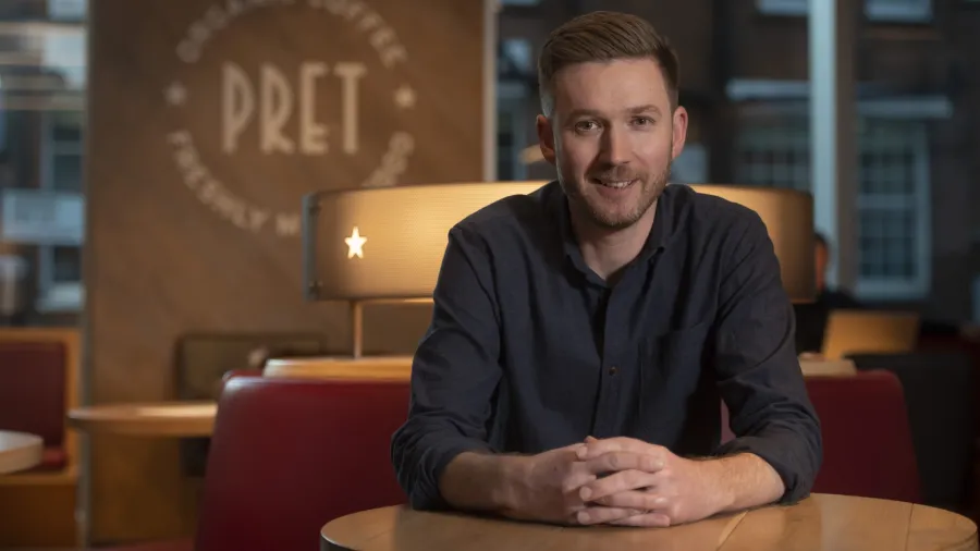 Guy Meakin, UK Shops & Franchise Director at Pret A Manger.