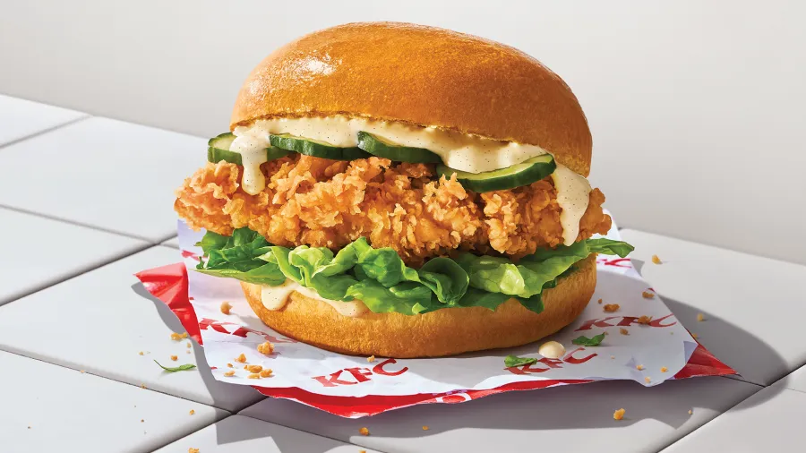 ETC Burger. /KFC Singapore.