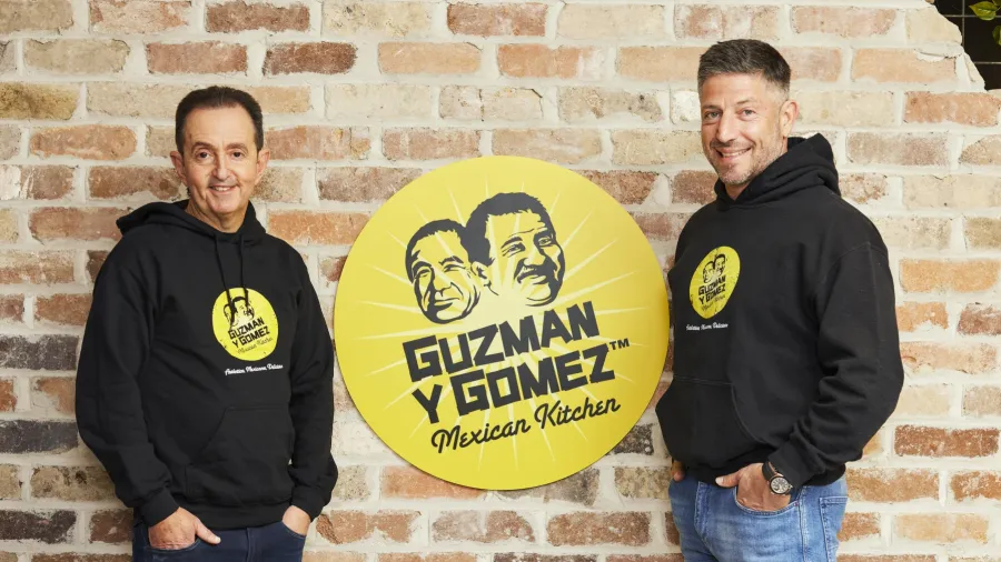 Hilton Brett and Steven Marks, co-CEOs of Guzman y Gomez. /Press photo