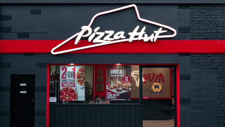 Press photo. /Pizza Hut