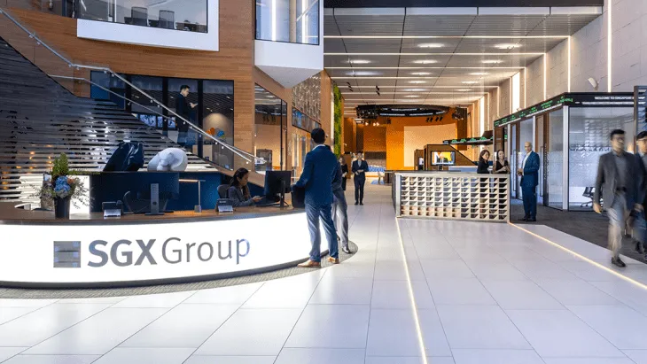 Photo from SGX website.