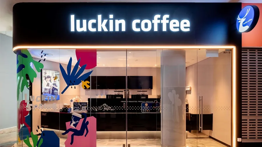 Press photo. /Luckin Coffee