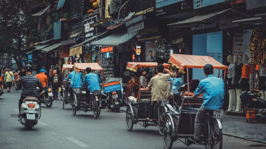 A street in Vietnam. Photo by Tran Phu via Unsplash.