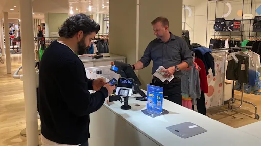 A department store in Berlin, where Alipay is now accepted. Photo courtesy of Alipay.