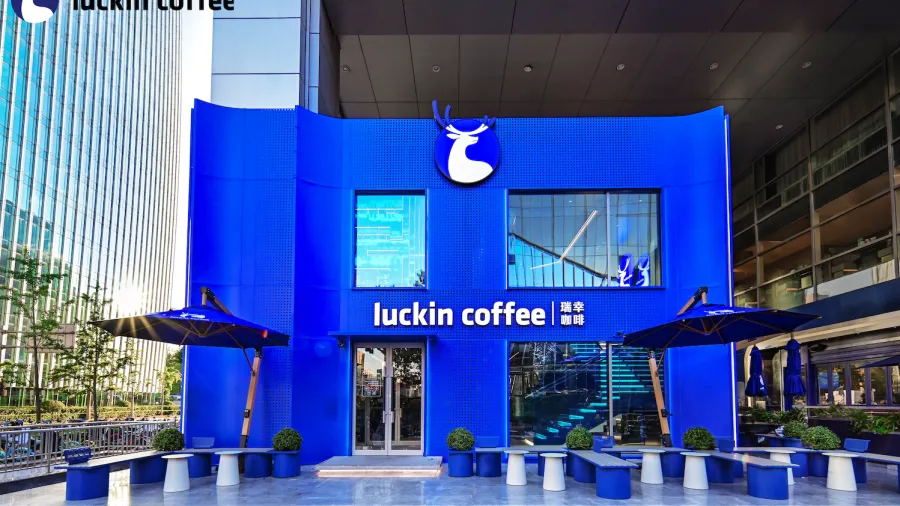 Press photo. /Luckin Coffee