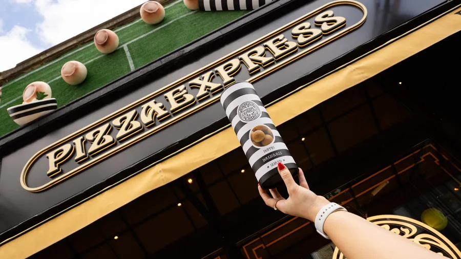 Photo from PizzaExpress Facebook page.